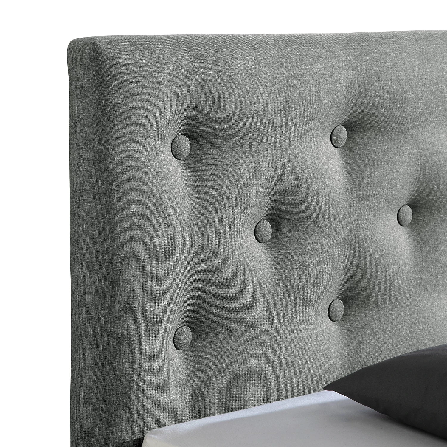 Loftscape Polsterbett Yorktown - Hellgrau - 140 x 200cm 6 Loftscape Polsterbett Yorktown - Hellgrau - 140 x 200cm – Bild 4