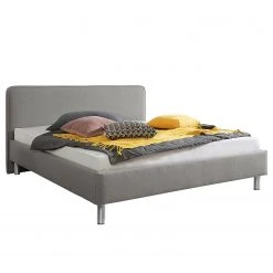 Loftscape Polsterbett McLoud - Hellgrau - 200 x 200cm