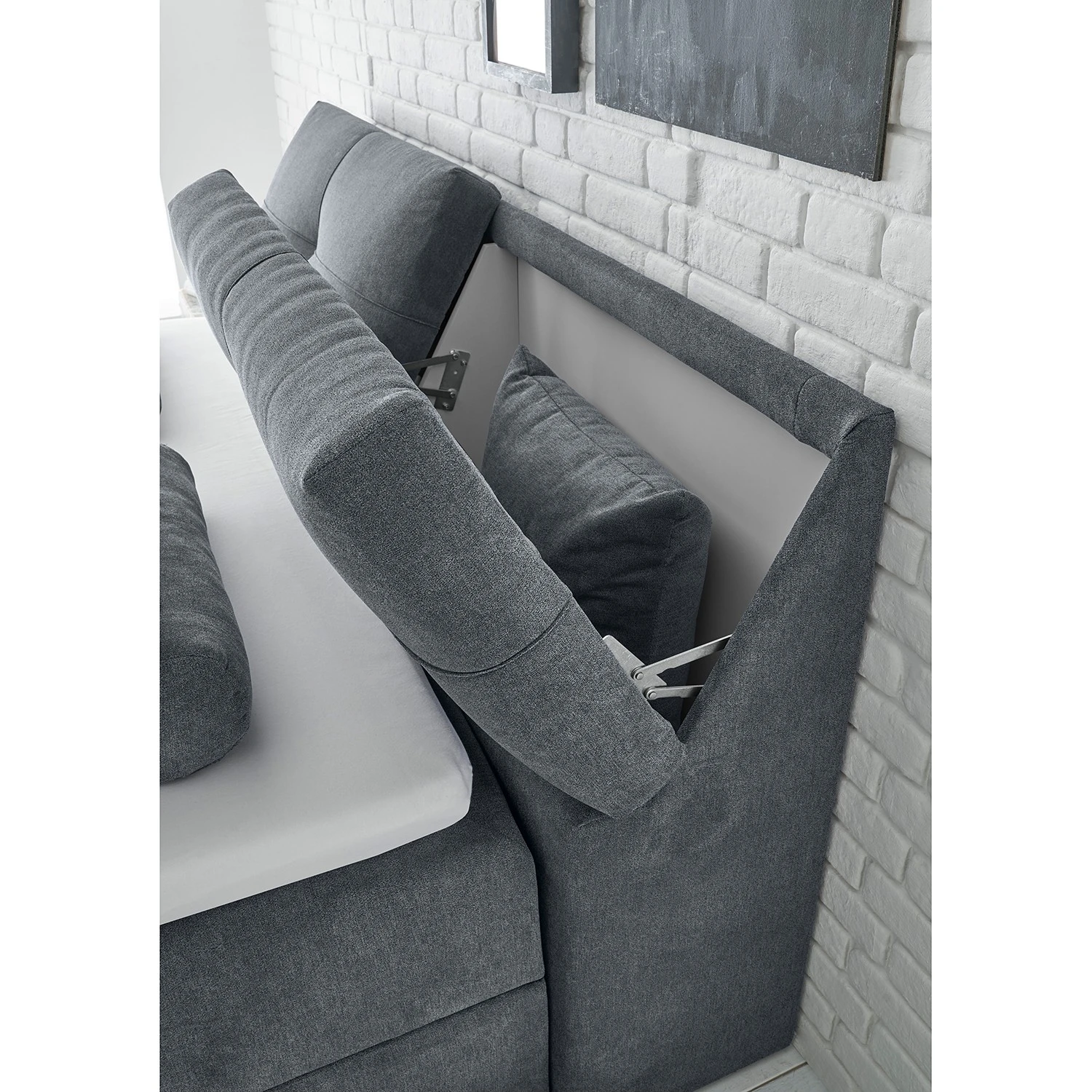 Loftscape Polsterbett Tusson - Anthrazit 13 Loftscape Polsterbett Tusson - Anthrazit – Bild 11