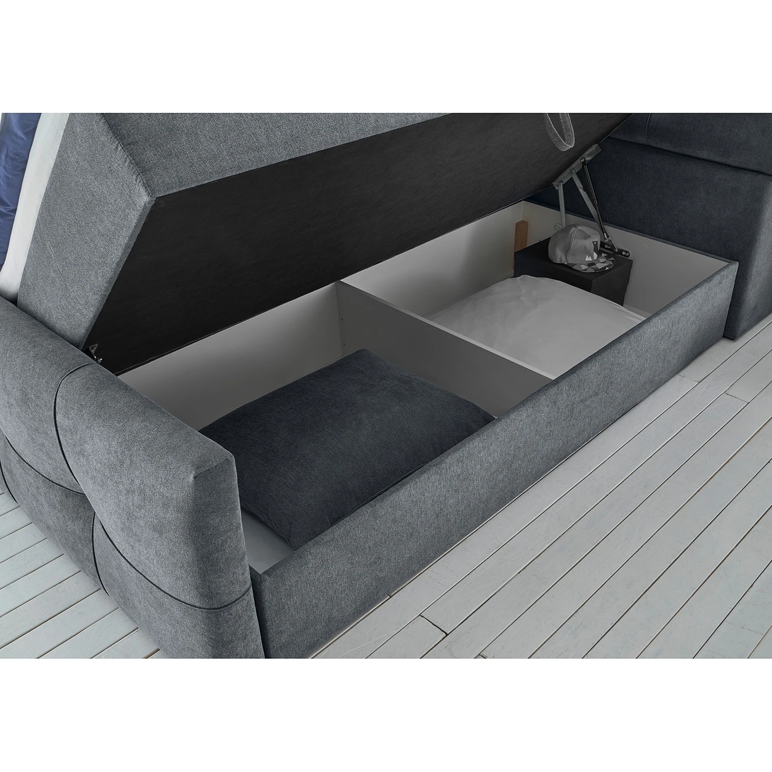 Loftscape Polsterbett Tusson - Anthrazit 14 Loftscape Polsterbett Tusson - Anthrazit – Bild 12