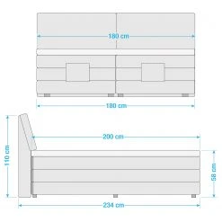 Loftscape Boxspringbett Champs - Silber -Deutschland Betten Verkäufe 2022 1000235445 201222 15504100253 SKETCH DETAILS P000000001000235445 sketch