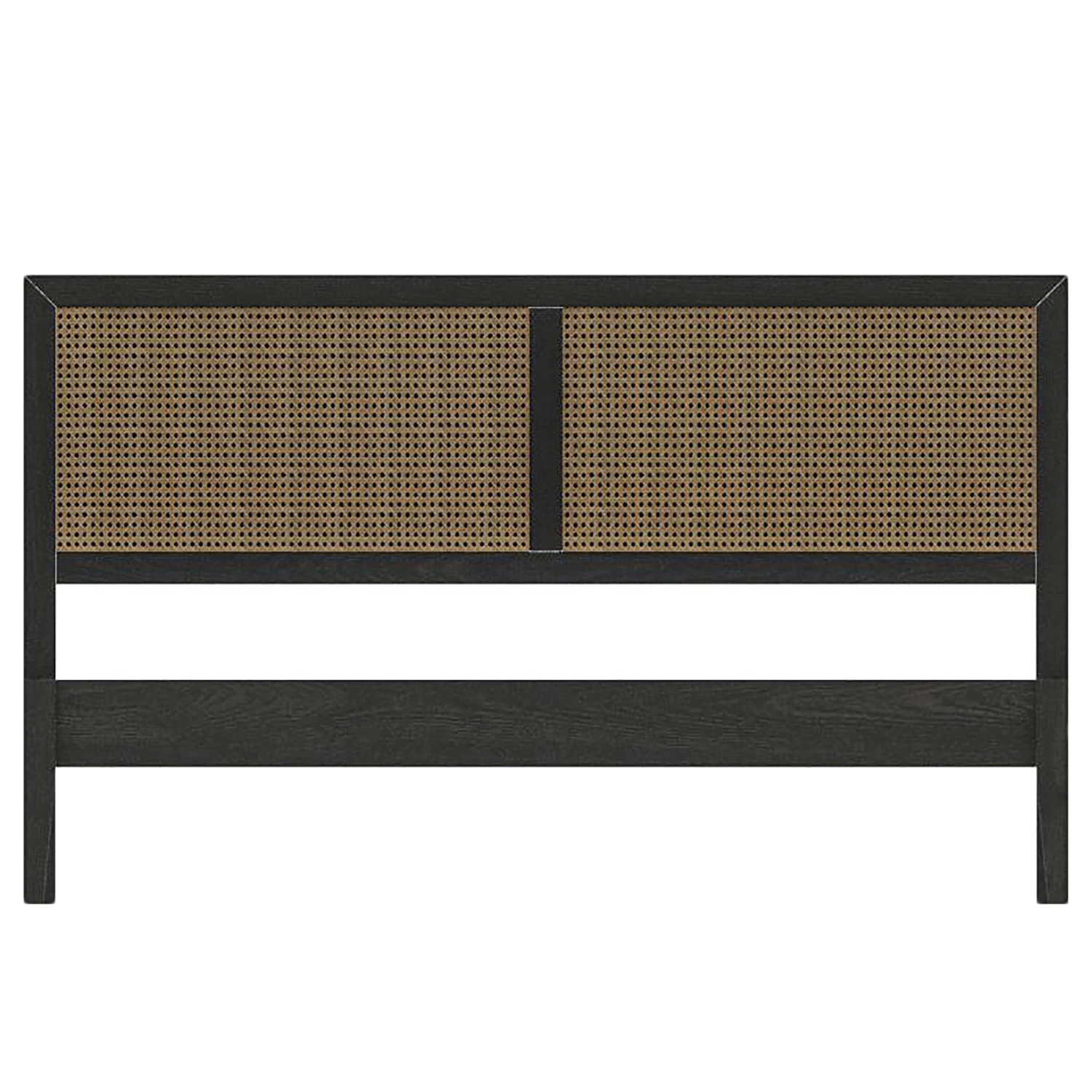 Studio Copenhagen Bett Canee - Wiener Geflecht / Echtholzfurnier - Natur / Eiche Schwarz 5 Studio Copenhagen Bett Canee - Wiener Geflecht / Echtholzfurnier - Natur / Eiche Schwarz – Bild 3