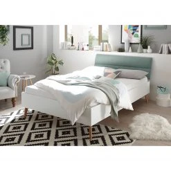 Maison Belfort Bettgestell Lindry II - Weiß / Mintgrün -Deutschland Betten Verkäufe 2022 1000243840 210129 17341000136 MOOD DETAILS P000000001000243840 mood