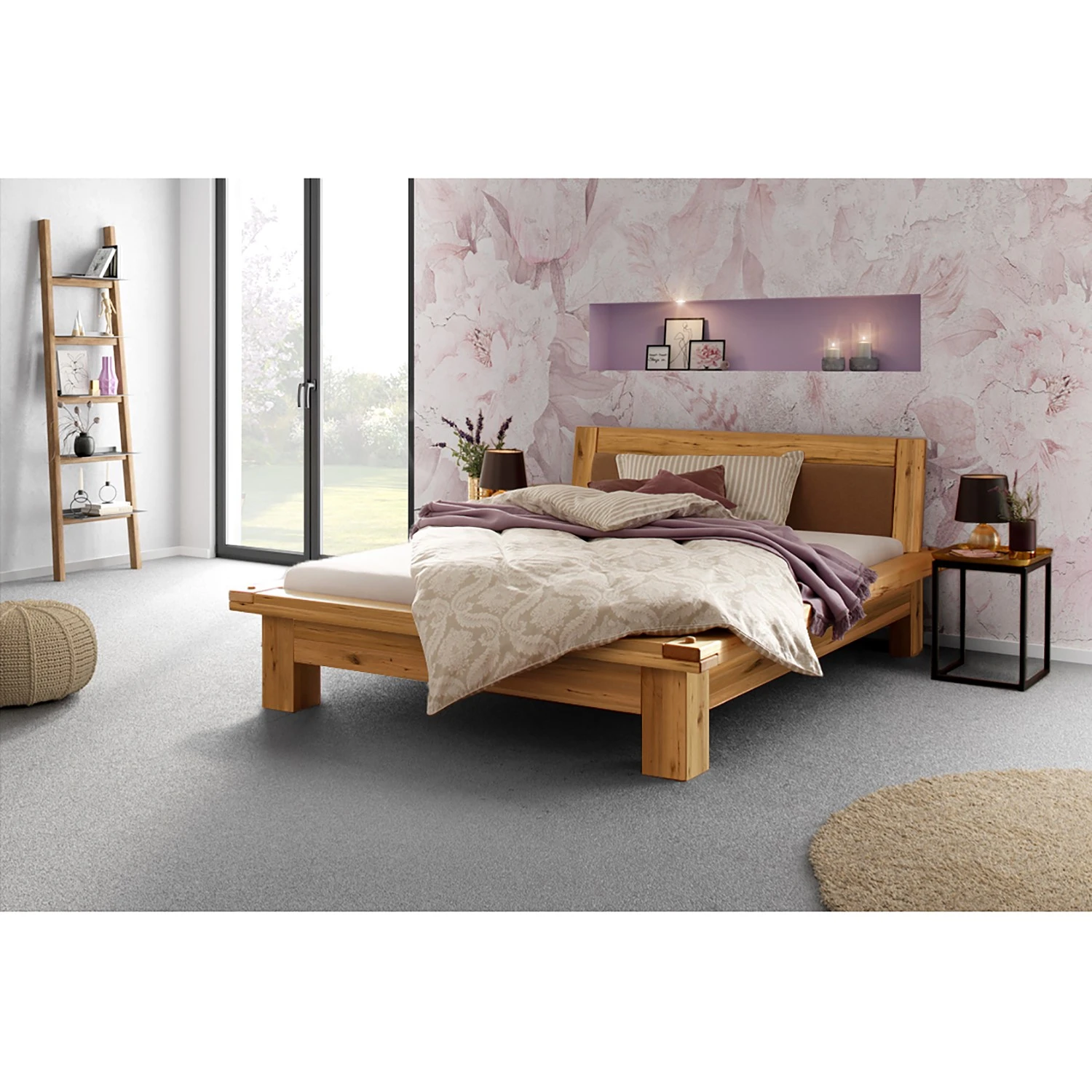 Ars Natura Massivholzbett Valleroy - 180 x 200cm 4 Ars Natura Massivholzbett Valleroy - 180 x 200cm – Bild 2