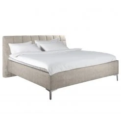 Loftscape Gestellbett Janeda - Creme - 200 x 200cm