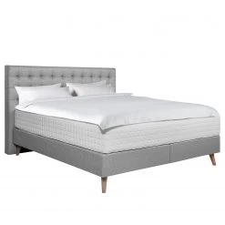 Loftscape Boxspringbett Haanja - Grau - 160 x 200cm