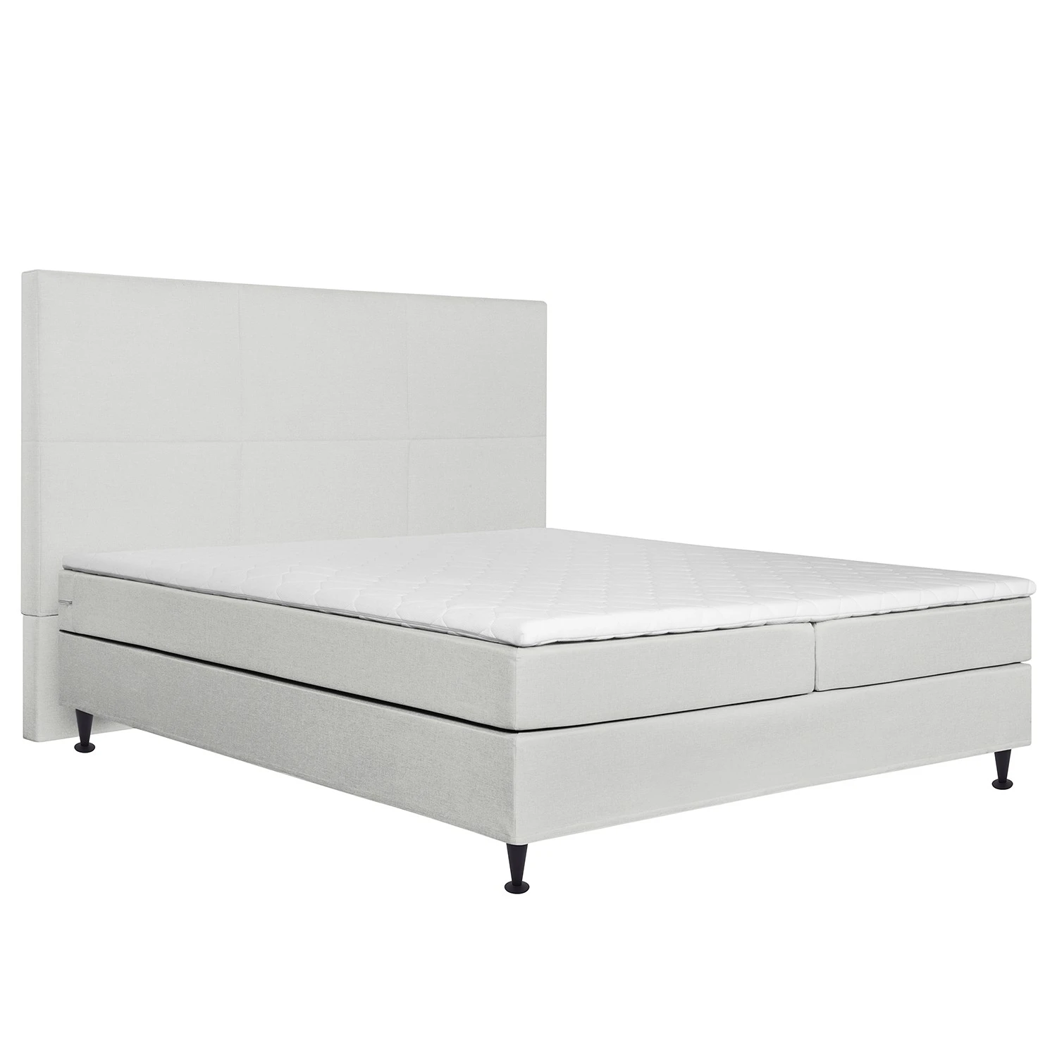 Loftscape Boxspringbett Peetri - Silber - 160 x 200cm 4 Loftscape Boxspringbett Peetri - Silber - 160 x 200cm – Bild 2