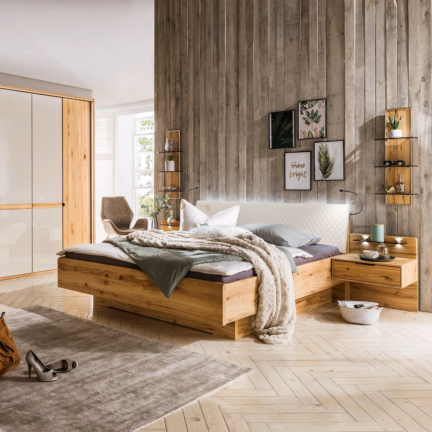 Wiemann Massivholzbett Livorno IV - 180 x 210cm 5 Wiemann Massivholzbett Livorno IV - 180 x 210cm – Bild 3