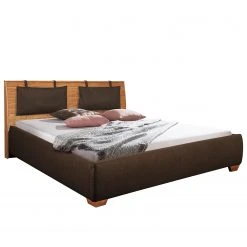 Loftscape Polsterbett Palu - Braun / Eiche - 180 x 200cm