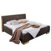 Loftscape Polsterbett Ruth - Braun / Eiche - 140 x 200cm -Deutschland Betten Verkäufe 2022 1000268655 210618 12205800125 IMAGE P000000001000268655