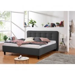 Loftscape Polsterbett Ava - Anthrazit - 180 x 200cm -Deutschland Betten Verkäufe 2022 1000272390 210614 14422400037 MOOD DETAILS P000000001000272390 mood