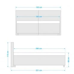 Loftscape Polsterbett Hilda III - Anthrazit -Deutschland Betten Verkäufe 2022 1000273284 210625 11314200630 SKETCH DETAILS P000000001000273284 sketch