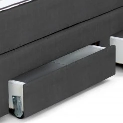 Loftscape Boxspringbett Acworth - Dunkelgrau - 180 x 200cm - H2 -Deutschland Betten Verkäufe 2022 1000278034 210713 12043300137 DETAILS P000000001000278034