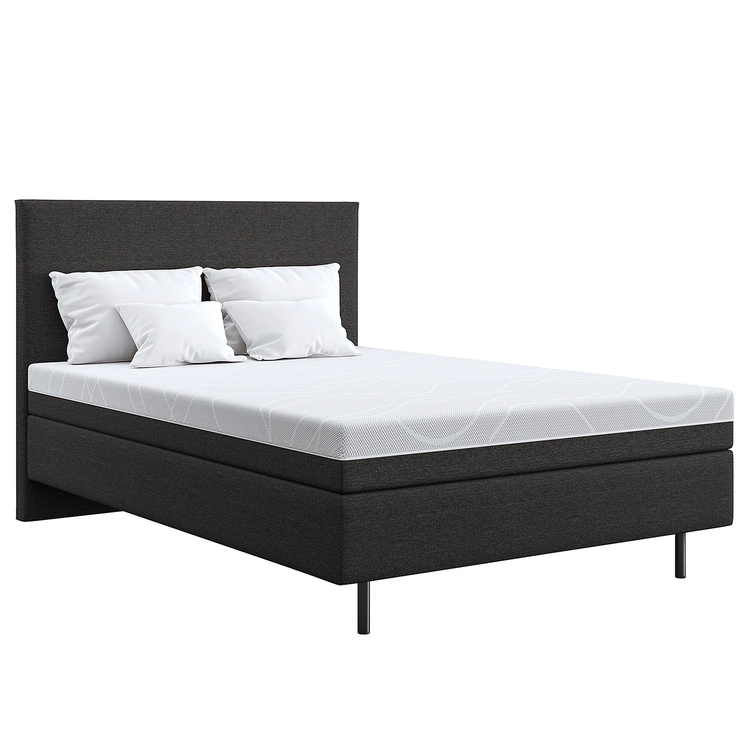 Schlaraffia Boxspringbett myNap - Graphit - 140 x 200cm 10 Schlaraffia Boxspringbett myNap - Graphit - 140 x 200cm – Bild 8