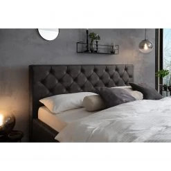 Meise.möbel Polsterbett San Remo - Anthrazit - 180 x 200cm - Schwarz -Deutschland Betten Verkäufe 2022 1000281466 210722 12333200097 MOOD DETAILS P000000001000281466 mood