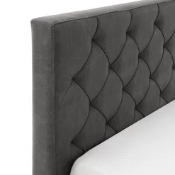 Meise.möbel Polsterbett San Remo - Anthrazit - 180 x 200cm - Schwarz -Deutschland Betten Verkäufe 2022 1000281466 210722 12333200098 DETAILS P000000001000281466