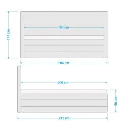 Loftscape Boxspringbett Naumburg - Schlamm -Deutschland Betten Verkäufe 2022 1000281856 210916 10545800601 SKETCH DETAILS P000000001000281856 sketch