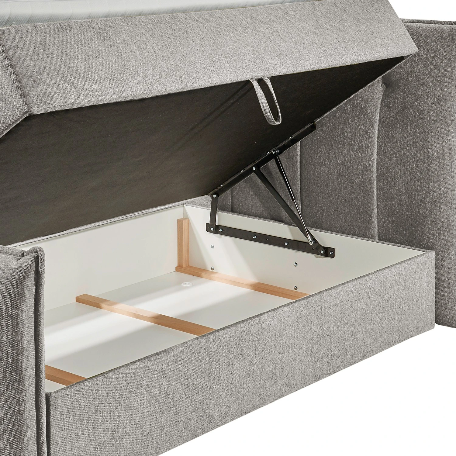 Loftscape Polsterbett Darlington - Silber - 140 x 200cm 8 Loftscape Polsterbett Darlington - Silber - 140 x 200cm – Bild 6