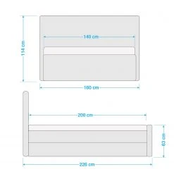 Loftscape Polsterbett Darlington - Silber - 140 x 200cm 19 Loftscape Polsterbett Darlington - Silber - 140 x 200cm -Deutschland Betten Verkäufe 2022 1000281860 210916 10545800604 SKETCH DETAILS P000000001000281860 sketch