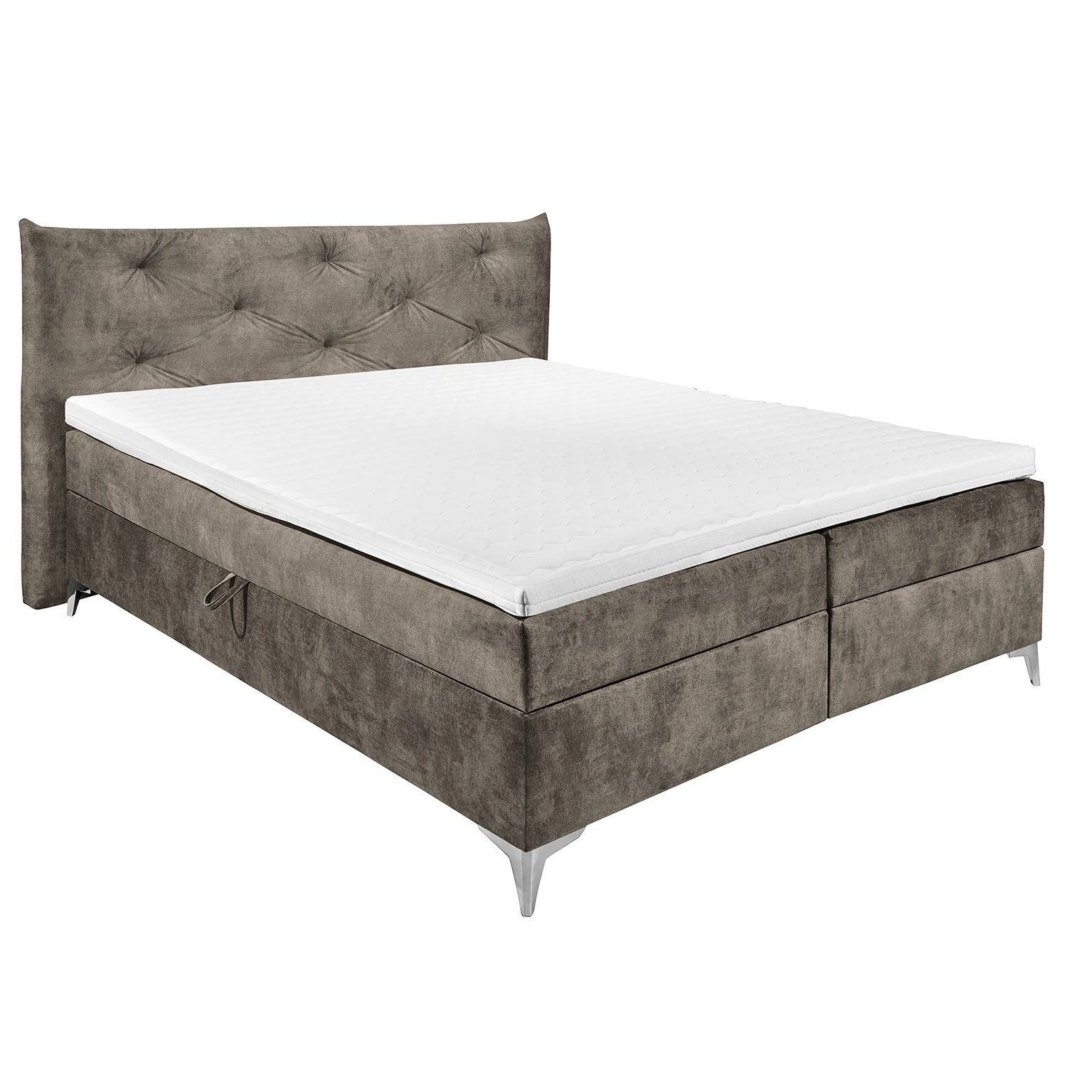Loftscape Polsterbett Retford - Steingrau - 180 x 200cm 4 Loftscape Polsterbett Retford - Steingrau - 180 x 200cm – Bild 2