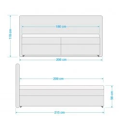 Loftscape Polsterbett Retford - Steingrau - 180 x 200cm 19 Loftscape Polsterbett Retford - Steingrau - 180 x 200cm -Deutschland Betten Verkäufe 2022 1000281894 210916 10545900637 SKETCH DETAILS P000000001000281894 sketch