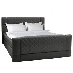 Loftscape Boxspringbett Chandler III - Schwarz - 180 x 200cm - H4
