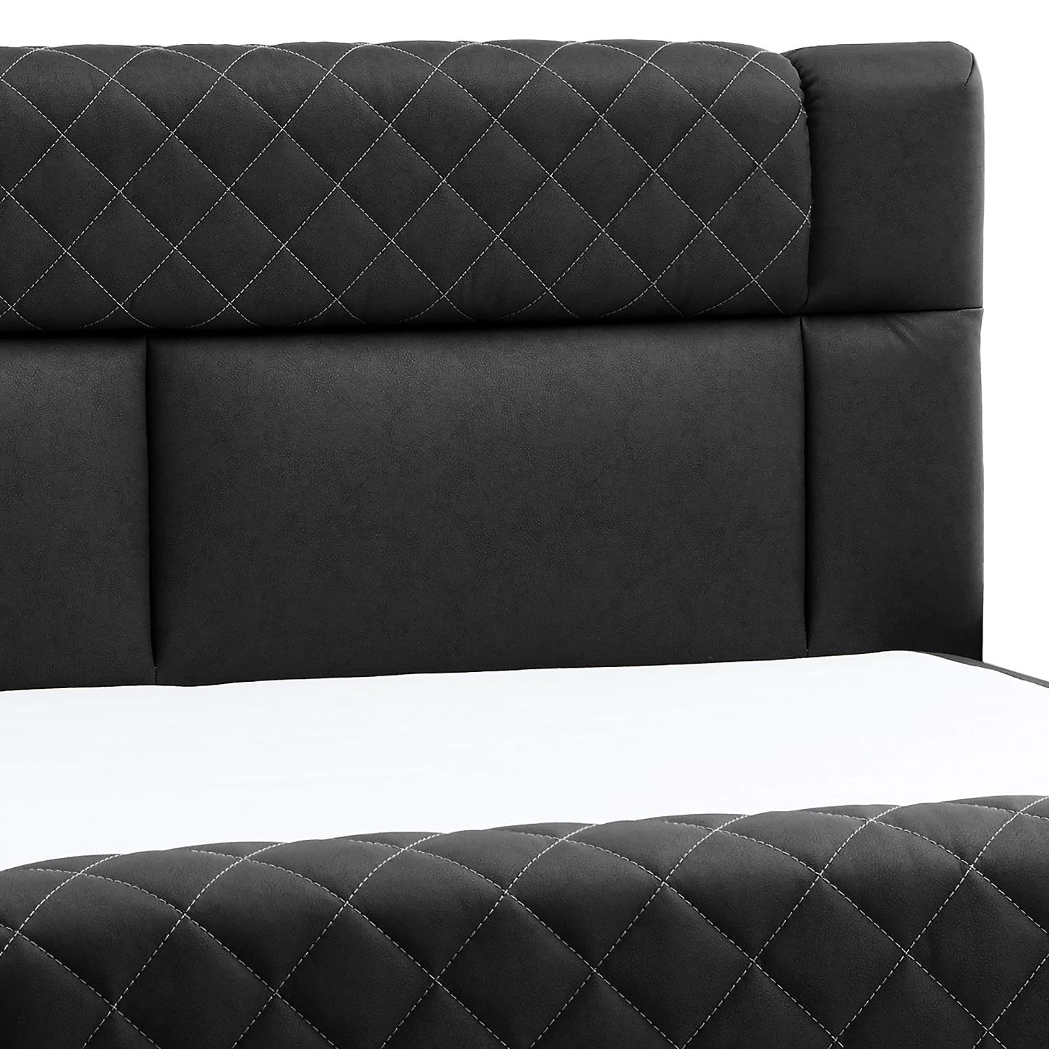 Loftscape Boxspringbett Chandler IV - Schwarz - 140 x 200cm - H3 7 Loftscape Boxspringbett Chandler IV - Schwarz - 140 x 200cm - H3 – Bild 5