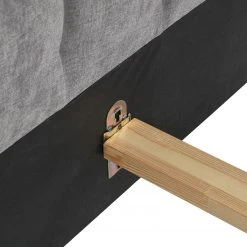 Studio Copenhagen Polsterbett Capri Dream - Flachgewebe Nona: Hellgrau - 180 x 200cm -Deutschland Betten Verkäufe 2022 1000294386 211005 06521400205 DETAILS P000000001000294386