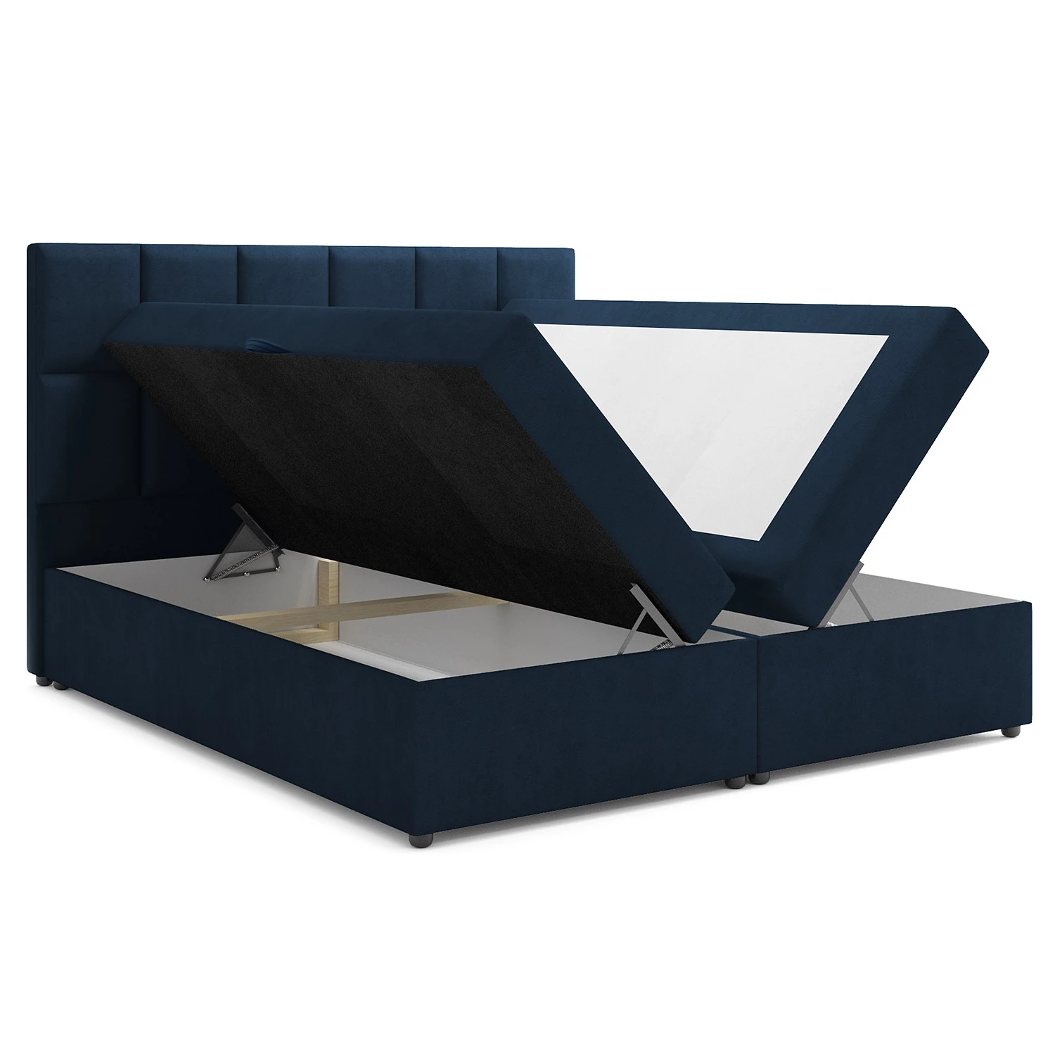 Loftscape Boxspringbett Fira - Blau - 180 x 200cm 5 Loftscape Boxspringbett Fira - Blau - 180 x 200cm – Bild 3
