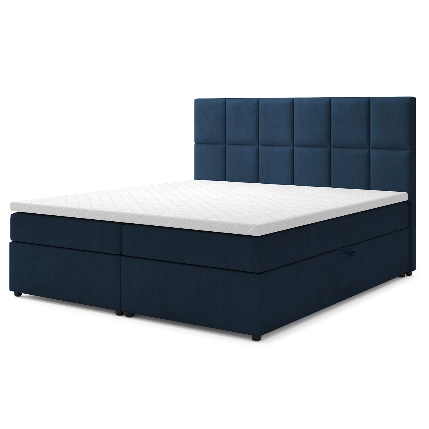 Loftscape Boxspringbett Fira - Blau - 180 x 200cm 9 Loftscape Boxspringbett Fira - Blau - 180 x 200cm – Bild 7