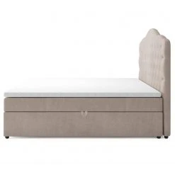 Loftscape Boxspringbett Miriam - Beige - 200 x 200cm -Deutschland Betten Verkäufe 2022 1000294472 220223 045 DETAILS P000000001000294472