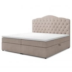 Loftscape Boxspringbett Miriam - Beige - 200 x 200cm -Deutschland Betten Verkäufe 2022 1000294472 220223 050 DETAILS P000000001000294472