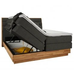 Loftscape Boxspringbett Merkur - Flachgewebe Oria: Graphit - 180 x 200cm - H3 -Deutschland Betten Verkäufe 2022 1000298046 211021 11024000385 DETAILS P000000001000298046