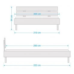 Red Living Massivholzbett Gillen I - 200 x 200cm -Deutschland Betten Verkäufe 2022 1000300451 211021 110807000557 SKETCH DETAILS P000000001000300451 sketch