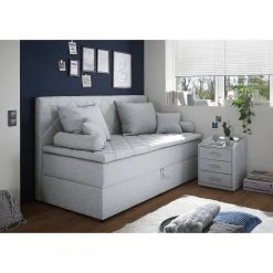 Loftscape Polsterbett Lolland - Webstoff Denga: Silber -Deutschland Betten Verkäufe 2022 1000307941 211217 11311900331 MOOD DETAILS P000000001000307941 mood