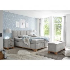 Loftscape Boxspringbett Vibe - Webstoff Oda: Hellgrau -Deutschland Betten Verkäufe 2022 1000307945 211217 11312400341 MOOD DETAILS P000000001000307945 mood