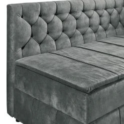 Loftscape Polsterbett Madras - Microfaser Salvo: Grau -Deutschland Betten Verkäufe 2022 1000307947 211217 11313400397 DETAILS P000000001000307947