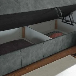 Loftscape Polsterbett Madras - Microfaser Salvo: Grau -Deutschland Betten Verkäufe 2022 1000307947 211217 11314500428 DETAILS P000000001000307947