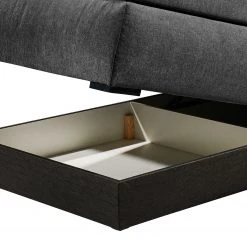 Loftscape Boxspringbett Le Roy - Microvelours Thala: Anthrazit - 120 x 200cm -Deutschland Betten Verkäufe 2022 1000307953 211217 11315100429 DETAILS P000000001000307953