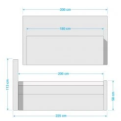 Loftscape Boxspringbett Amesbury - Microvelours Thala: Silber -Deutschland Betten Verkäufe 2022 1000307964 211217 11325700987 SKETCH DETAILS P000000001000307964 sketch