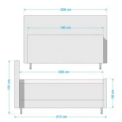 Loftscape Boxspringbett Kendisi - Microvelours Thala: Silber 14 Loftscape Boxspringbett Kendisi - Microvelours Thala: Silber -Deutschland Betten Verkäufe 2022 1000307969 211217 11330000993 SKETCH DETAILS P000000001000307969 sketch