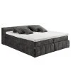 Loftscape Boxspringbett Corryton - Microfaser Inga: Dunkelgrau - 140 x 200cm