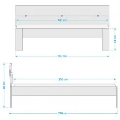 Rauch Blue Bettgestell Ryba I -Deutschland Betten Verkäufe 2022 1000310512 211124 083438000524 SKETCH DETAILS P000000001000310512 sketch