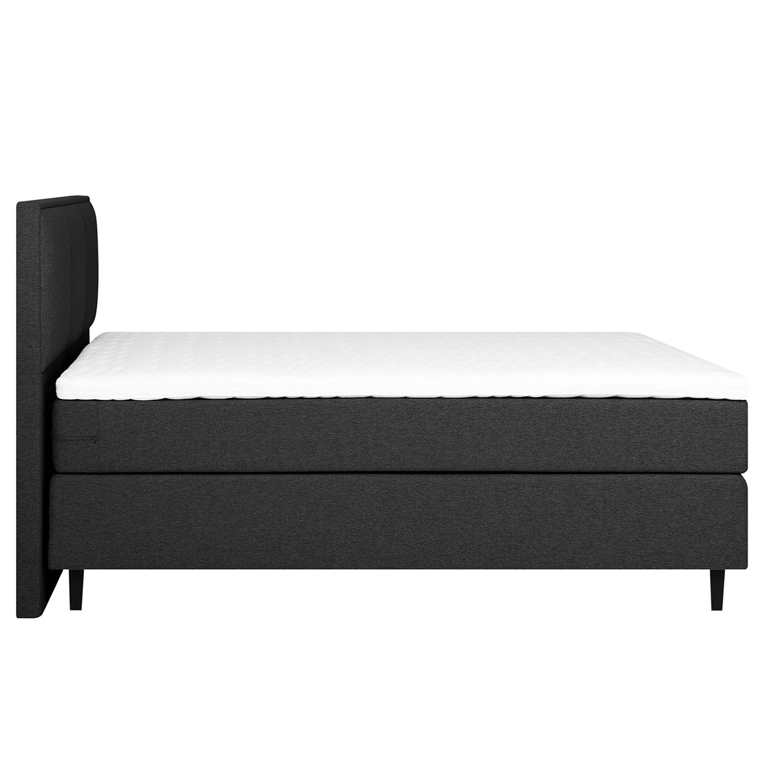 Loftscape Boxspringbett Paule - Schwarz - 160 x 210cm 5 Loftscape Boxspringbett Paule - Schwarz - 160 x 210cm – Bild 3