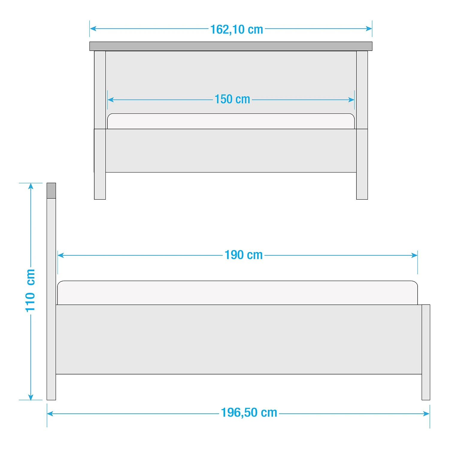 Loftscape Bettgestell Ludwig I 4 Loftscape Bettgestell Ludwig I – Bild 2