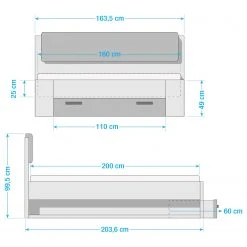 Loftscape Bettgestell Oliver -Deutschland Betten Verkäufe 2022 1000325003 220203 1505100000500 SKETCH DETAILS P000000001000325003 sketch