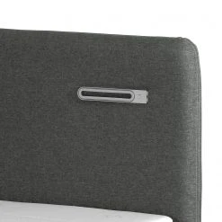 Loftscape Boxspringbett Speedy III - mit Beleuchtung - Flachgewebe Kora: Grau - H2 -Deutschland Betten Verkäufe 2022 1000329021 220203 1637520040 DETAILS P000000001000329021