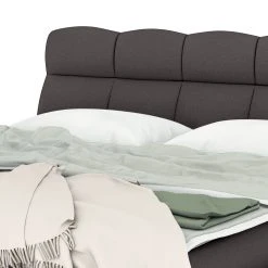 Loftscape Boxspringbett Bull - Chenille Stella: Schlamm - 160 x 200cm - Doppelmatratze H3/H4 -Deutschland Betten Verkäufe 2022 1000330760 220302 050 DETAILS P000000001000330760