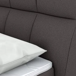 Loftscape Boxspringbett Bull - Chenille Stella: Schlamm - 160 x 200cm - Doppelmatratze H3/H4 -Deutschland Betten Verkäufe 2022 1000330760 220302 080 DETAILS P000000001000330760