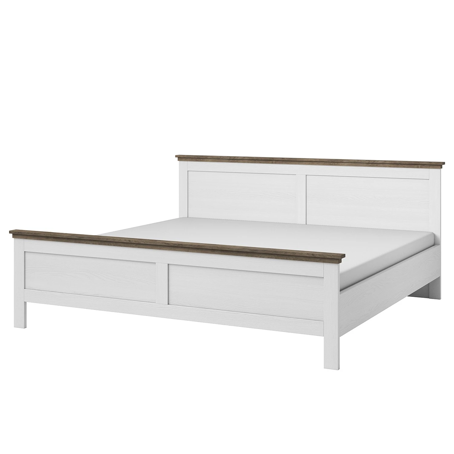 Loftscape Bettgestell Emmanuela - Eiche Weiß Dekor - 180 x 200cm 5 Loftscape Bettgestell Emmanuela - Eiche Weiß Dekor - 180 x 200cm – Bild 3